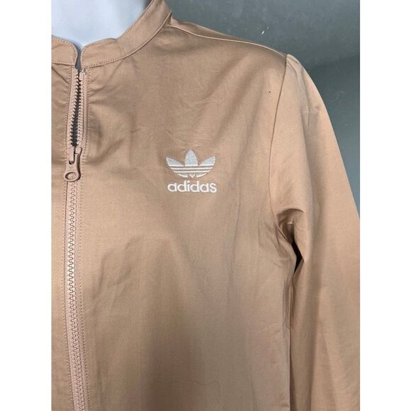 ADIDAS Originals Info Poster Mid Length Dress In Beige Color Size XS - Picture 3 of 8